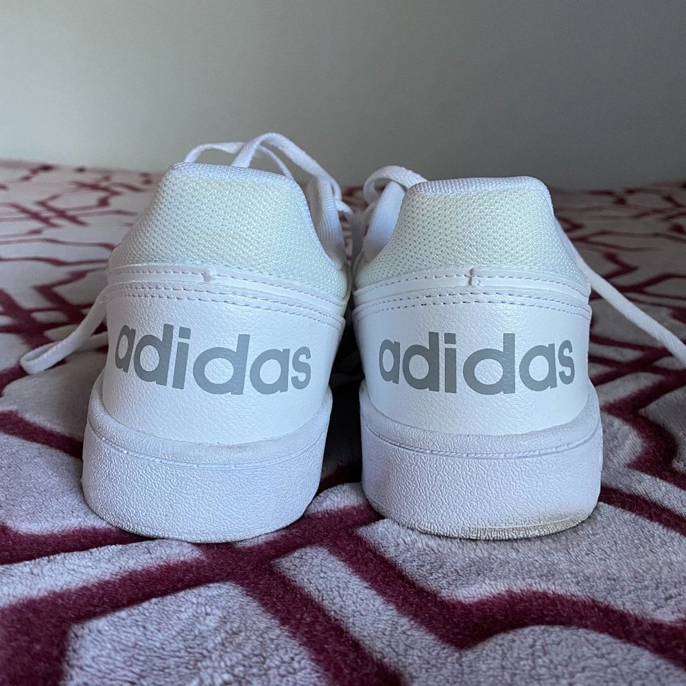 Adidas Hoops 2.0 White Sneakers - Picture 3 of 6
